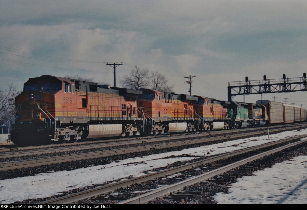 BNSF 5516 West